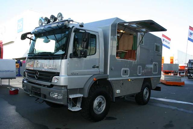 Motorhome 4x4 mercedes atego #6