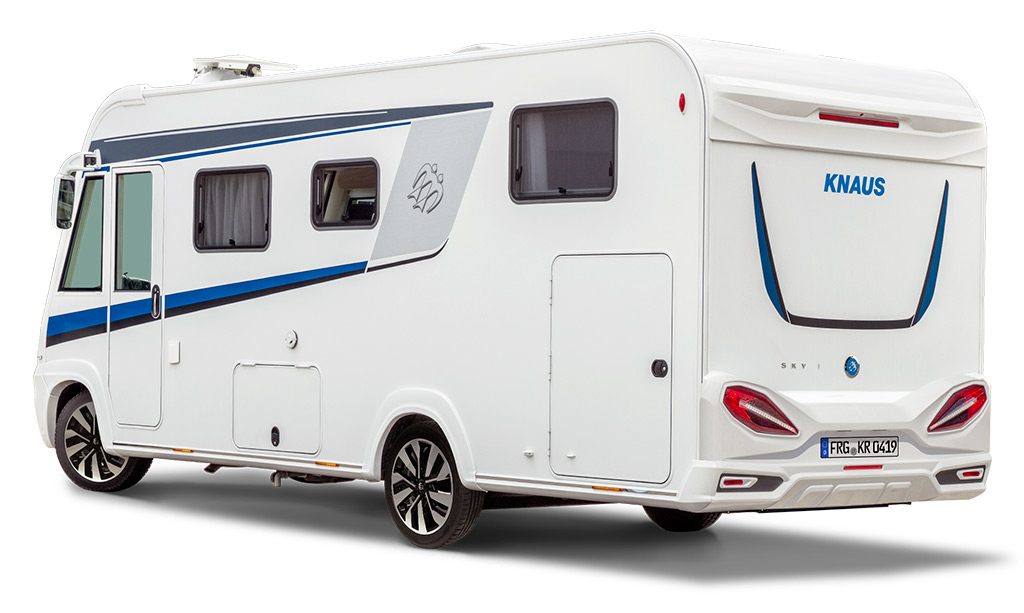 Autocaravanas KNAUS 2 Nuevas luces traseras “ojo de gato” en una Sky I