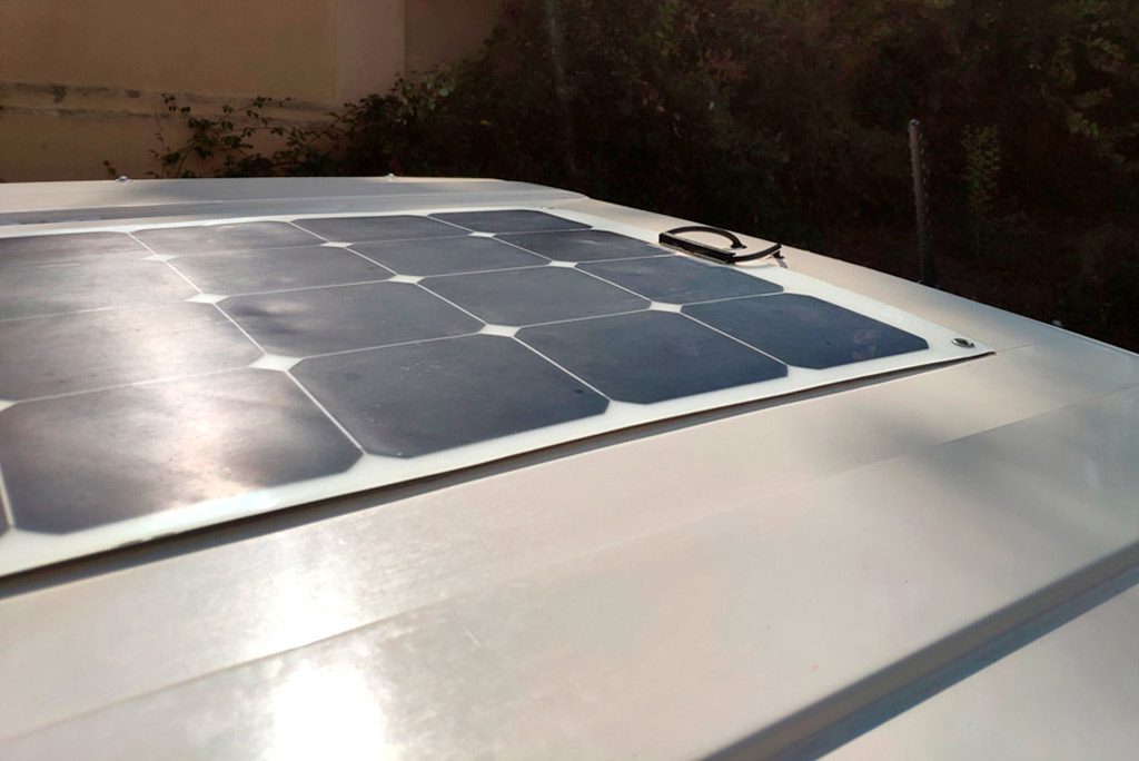 Nissan e NV200 panel solar