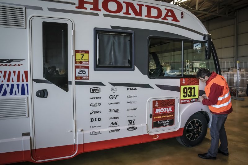 autocaravana dakar 2020 HONDA 1