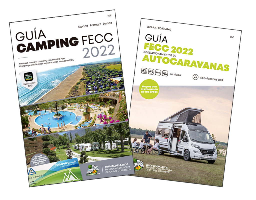 Guias camping autocaravana FECC 2022